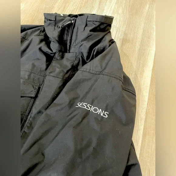 SESSIONS Mens Ridge Series RECCO Snowboarding Jacket - Picture 5 of 16